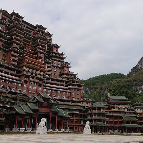 A scenic view of Qiannan Shuizu Muqun