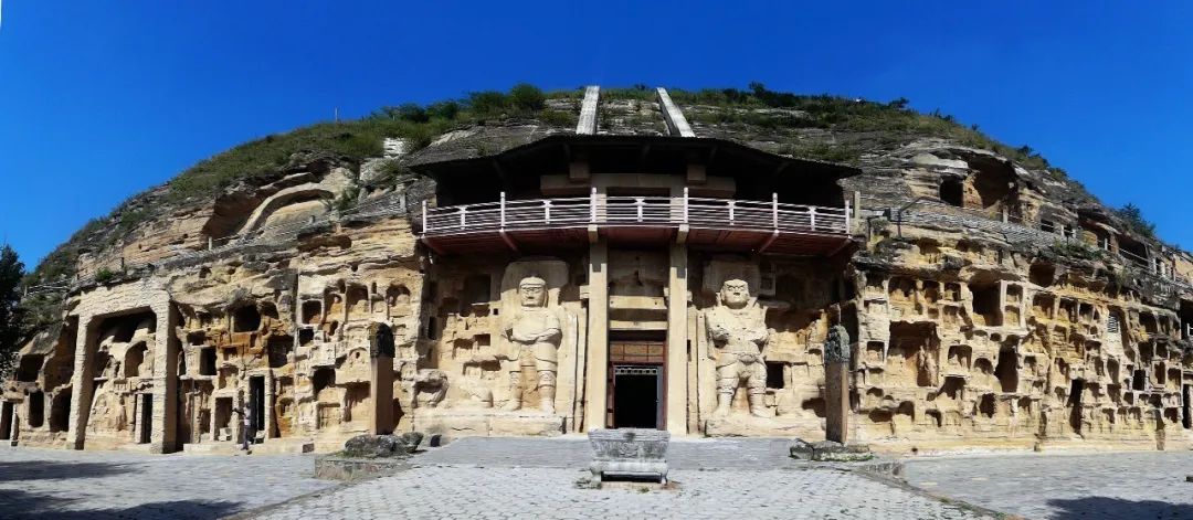 A scenic view of Qingyang Beishikusi