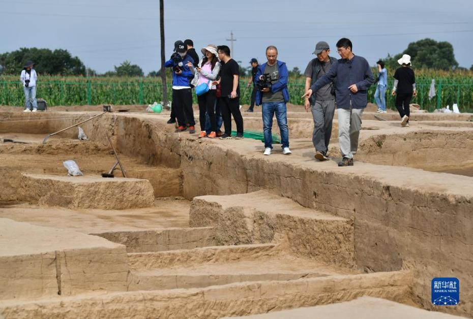 A scenic view of Qingyang Nanzuo Yizhi