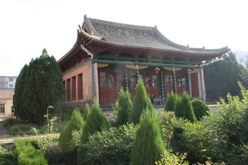 A scenic view of Qingyang Zhengning Wenmiao Dachengdian