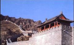 A scenic view of Qinhuangdao Great Wall Shanhaiguan