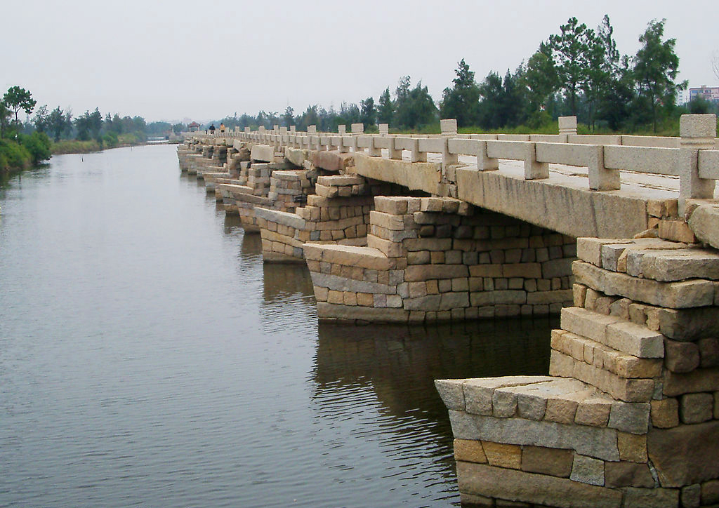 A scenic view of Quanzhou Anpingqiao