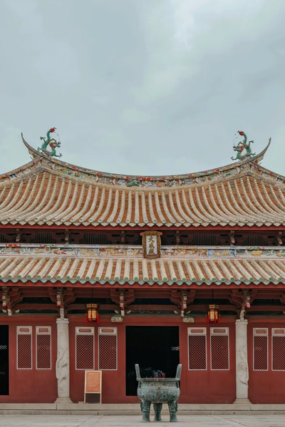 A scenic view of Quanzhou Anxi Wenmiao