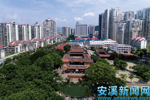 A scenic view of Quanzhou Anxi Wenmiao