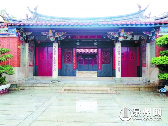 A scenic view of Quanzhou Chendai Dingshi Zongci