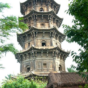 A scenic view of Quanzhou Dejimen Yizhi