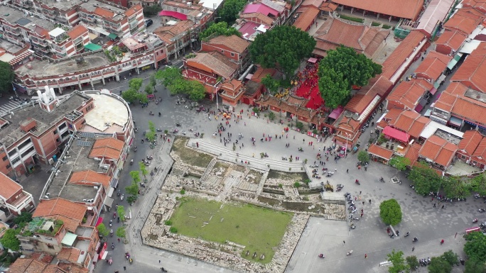 A scenic view of Quanzhou Dejimen Yizhi