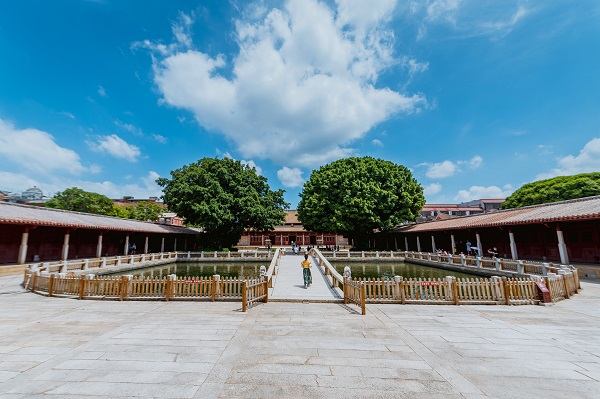 A scenic view of Quanzhou Fu Wenmiao