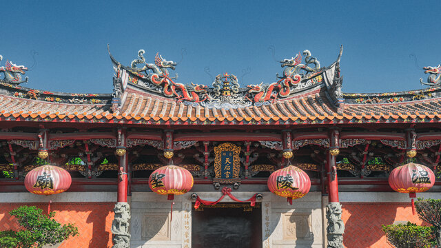 A scenic view of Quanzhou Gang Gu Jianzhu