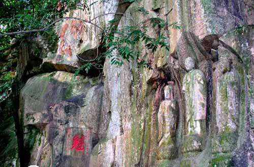 A scenic view of Quanzhou Kuixingyan Moya Zaoxiang