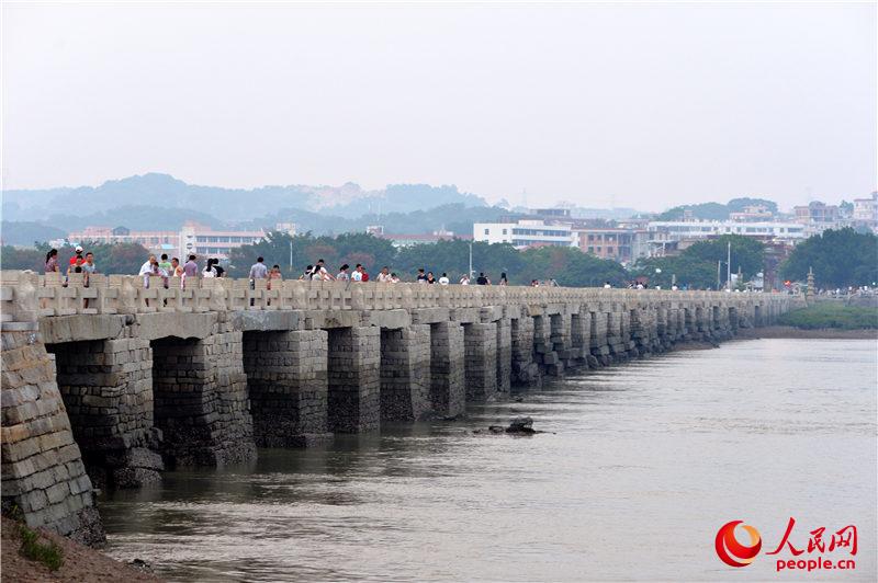 A scenic view of Quanzhou Luoyangqiao