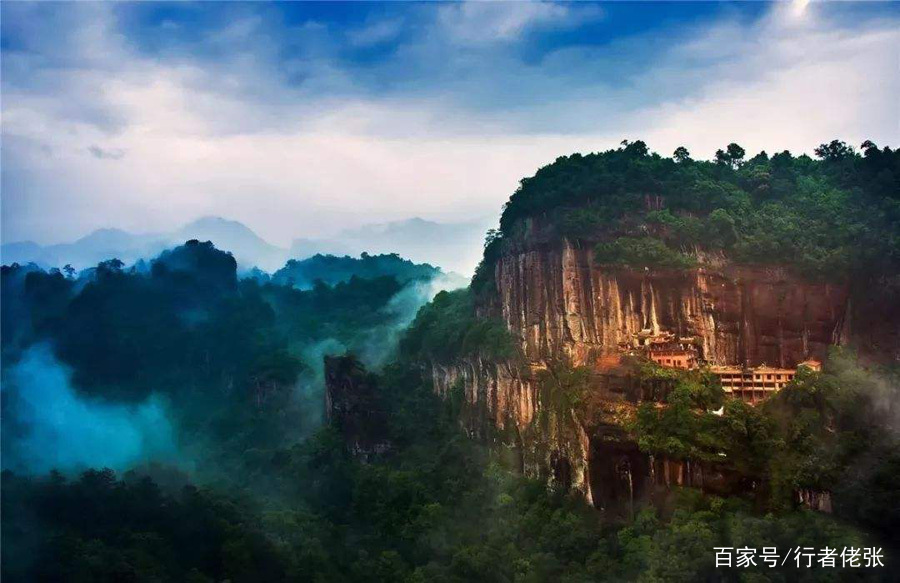 A scenic view of Quanzhou Qingyuanshan Shizao Xiangqun
