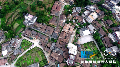 A scenic view of Quanzhou Quangang Tukengcun Gu Jianzhuqun