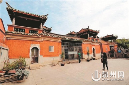 A scenic view of Quanzhou Quangang Tukengcun Gu Jianzhuqun