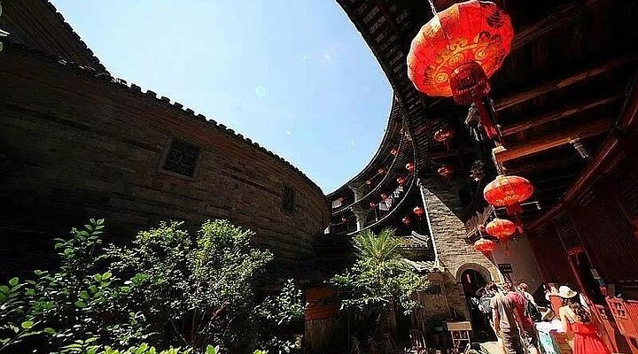 A scenic view of Quanzhou Qudougong Dehua Yao Yizhi