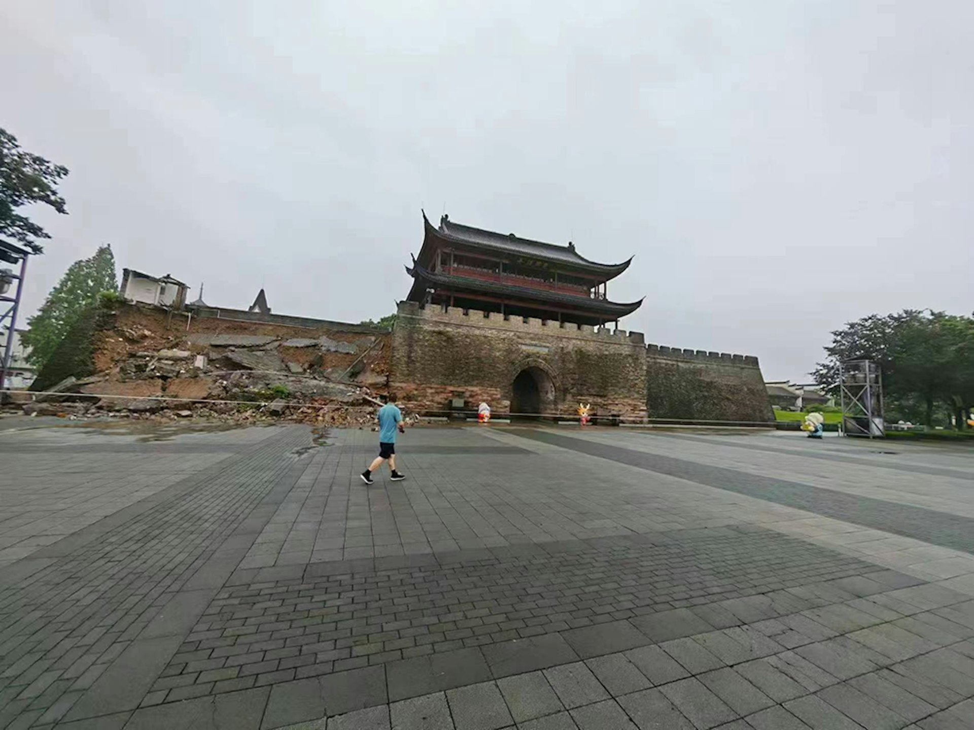 A scenic view of Quzhou Chengqiang