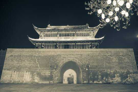 A scenic view of Quzhou Chengqiang
