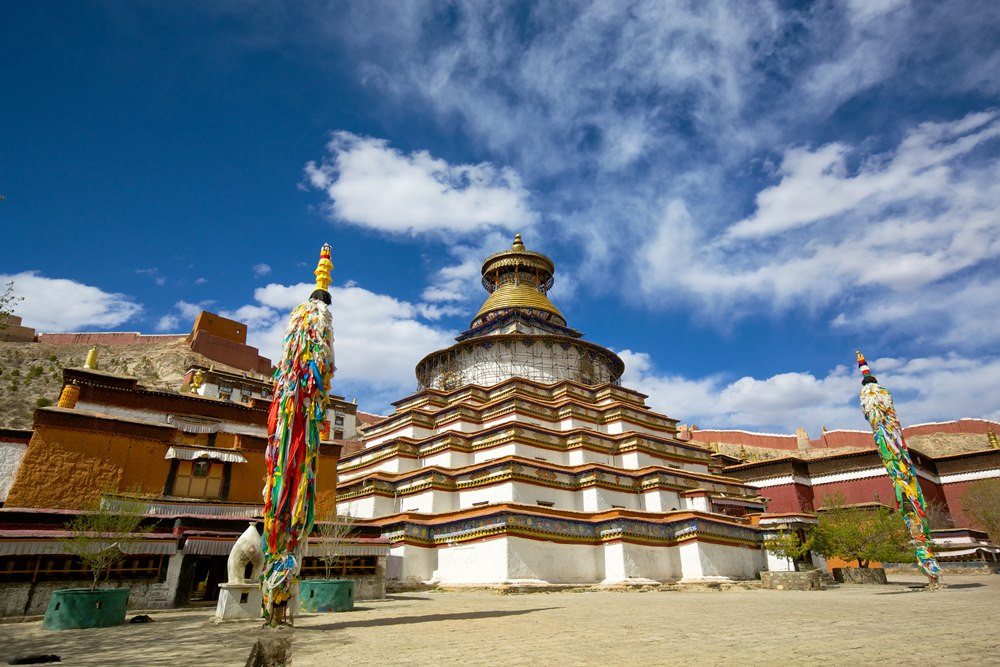 A scenic view of Rikaze Baiju Si