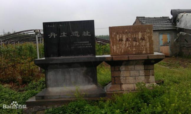 A scenic view of Rizhao Dantu Yizhi