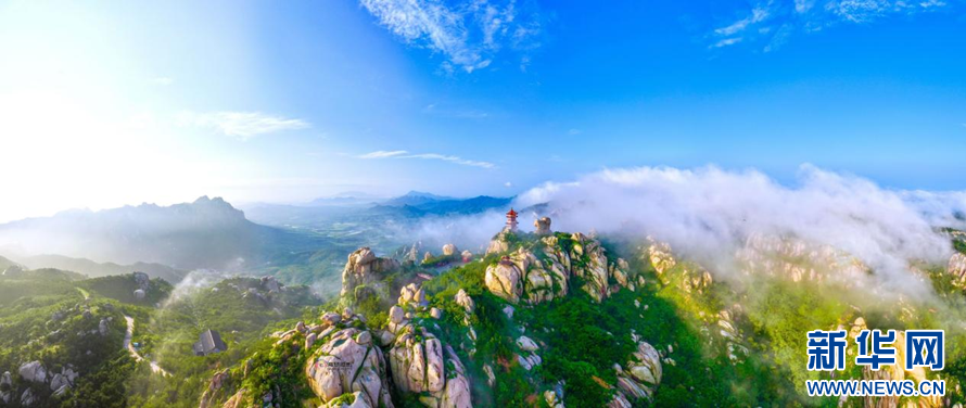 A scenic view of Rizhao Hangtou Yizhi