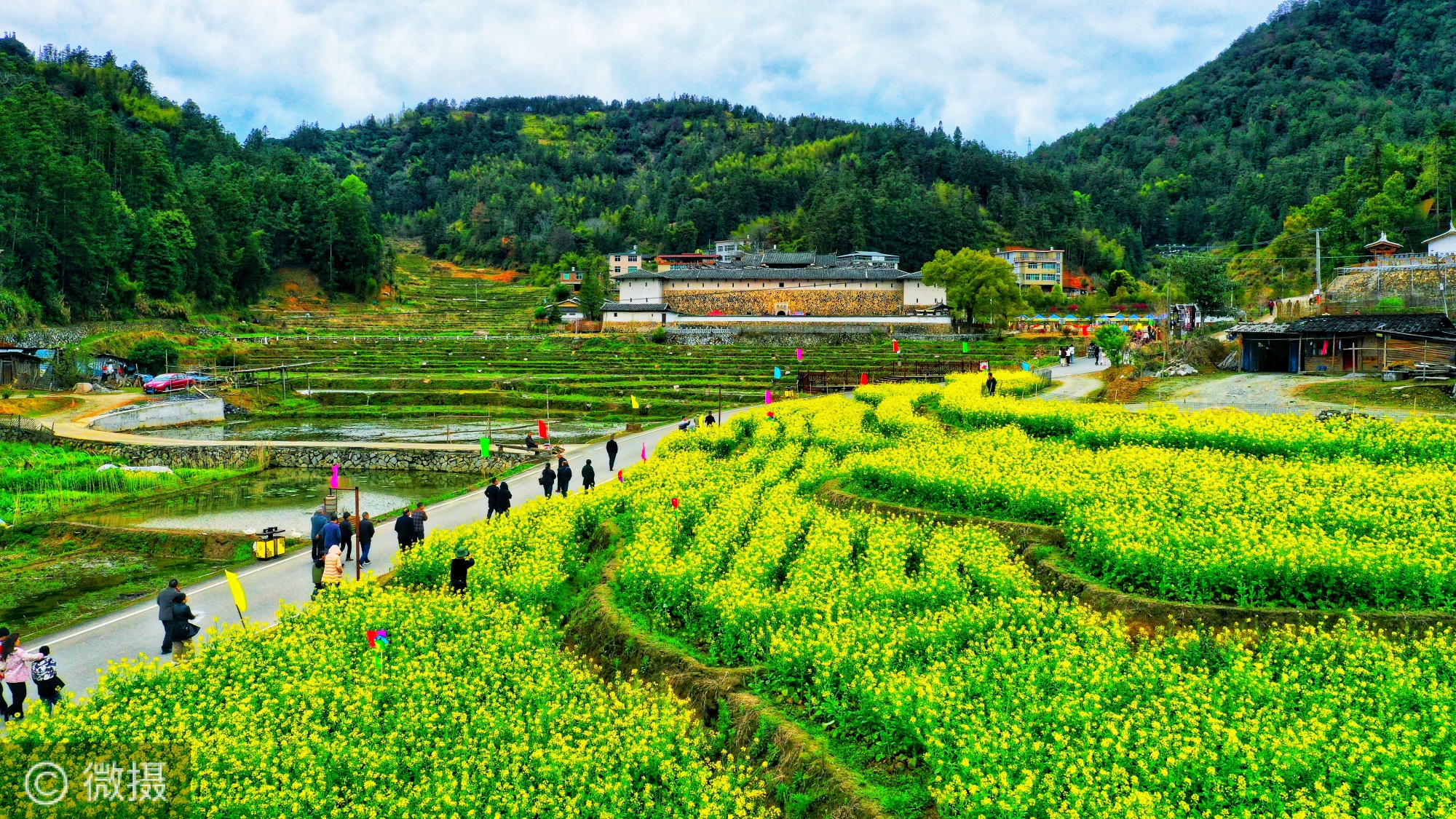 A scenic view of Sanming Anzhenbao