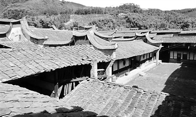 A scenic view of Sanming Shuimei Tubaqun