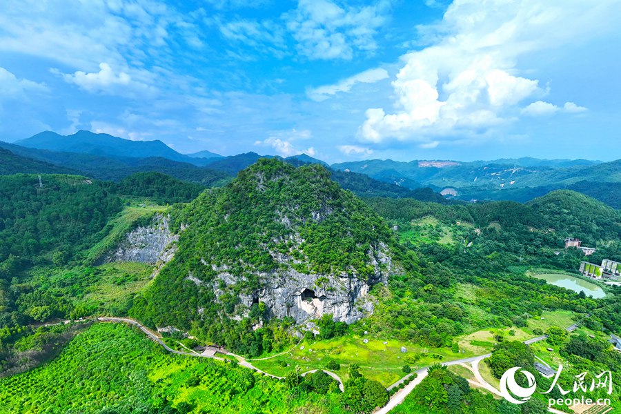 A scenic view of Sanming Wanshouyan Yizhi