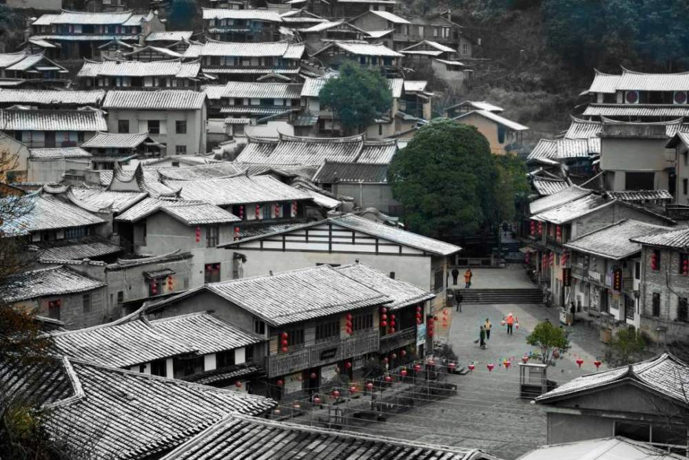 A scenic view of Sanming Yongan Kangzhan Jiuzhiqun