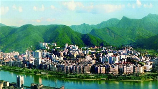 A scenic view of Sanming Yujingfang