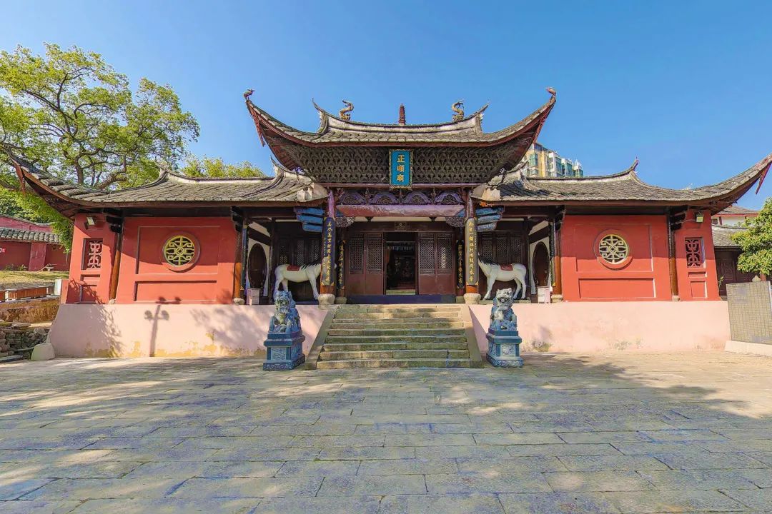 A scenic view of Sanming Zhengshunmiao