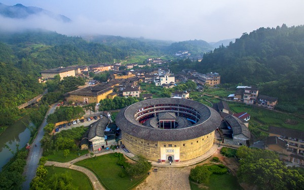 A scenic view of Sanming Zhongcun Yao Yizhi