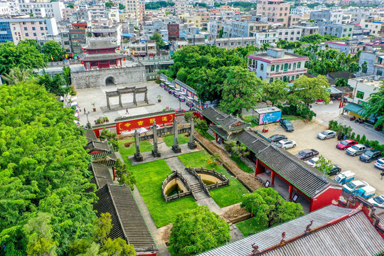 A scenic view of Sanya Yacheng Xuegong