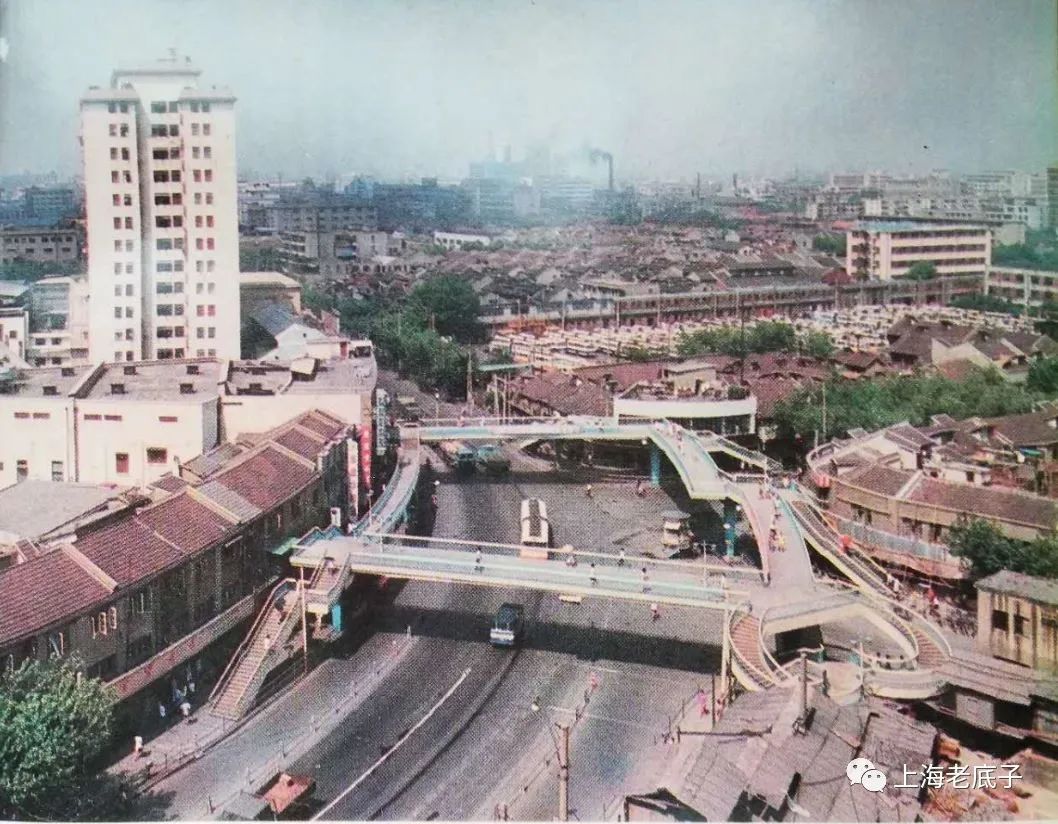 A scenic view of Shanghai Hongkou Tilanqiao Jianyu Zaoqi Jianzhu