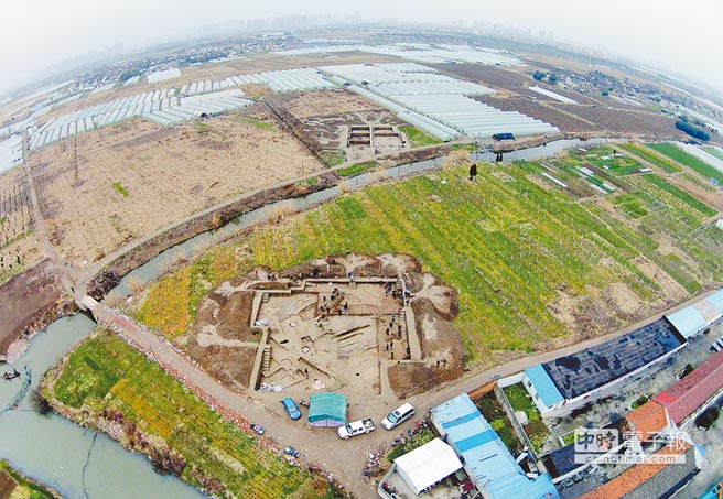 A scenic view of Shanghai Qingpu Qinglongzhen Yizhi