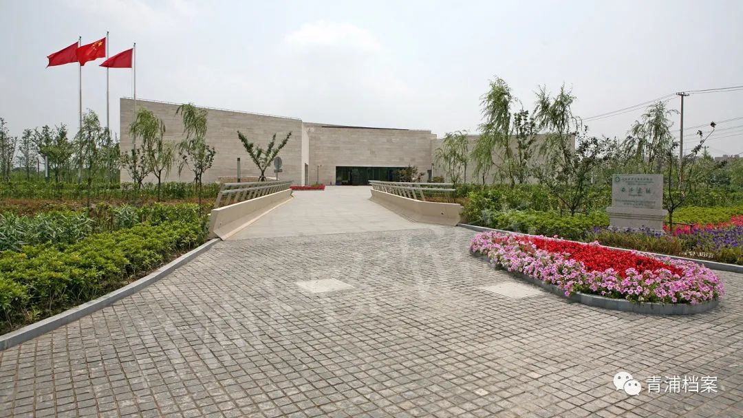 A scenic view of Shanghai Qingpu Songze Yizhi