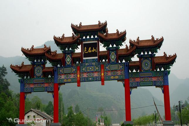 A scenic view of Shangluo Huashilang Site