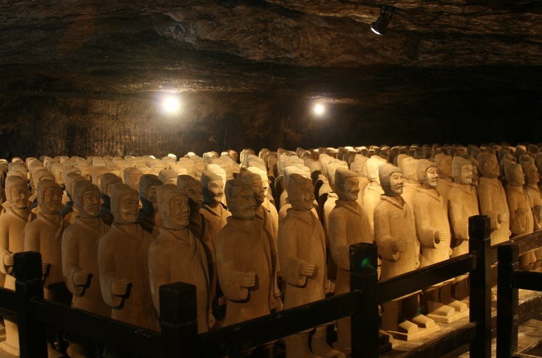 A scenic view of Shangqiu Hanliangwangmuqun
