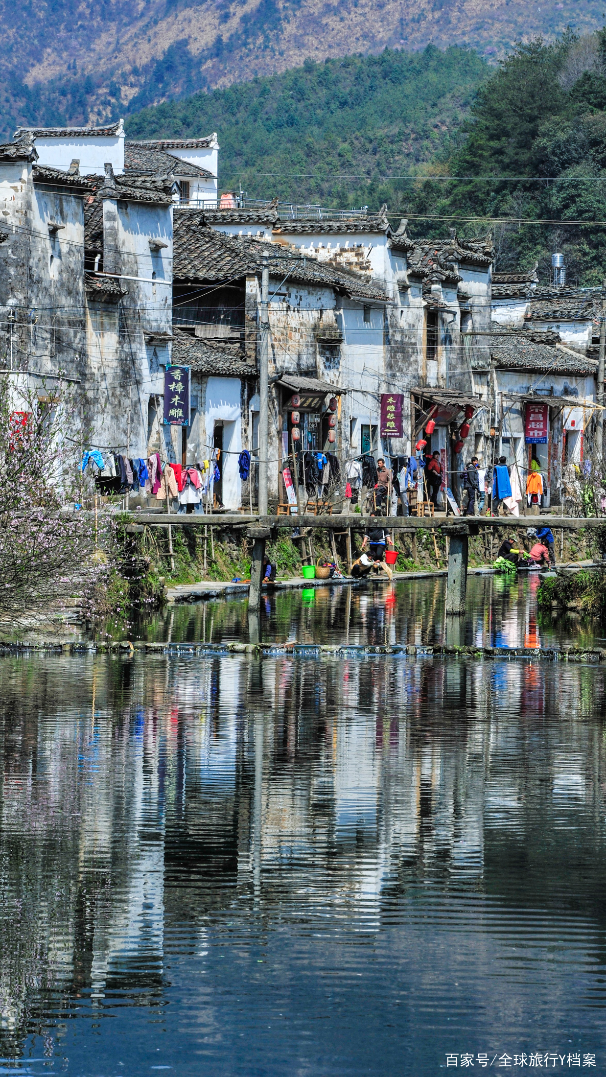 A scenic view of Shangrao Likengcun Minju