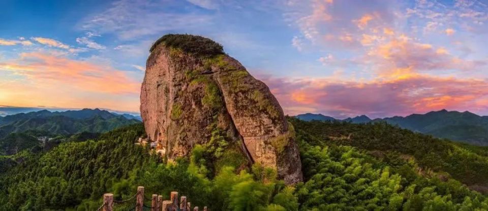 A scenic view of Shangrao Sheshantou Yizhi