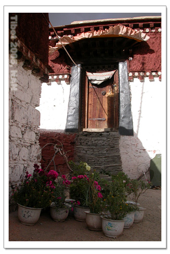 A scenic view of Shannan Changzhu Si