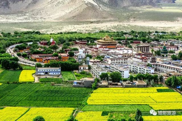 A scenic view of Shannan Jiedun Zhuzong Yizhi
