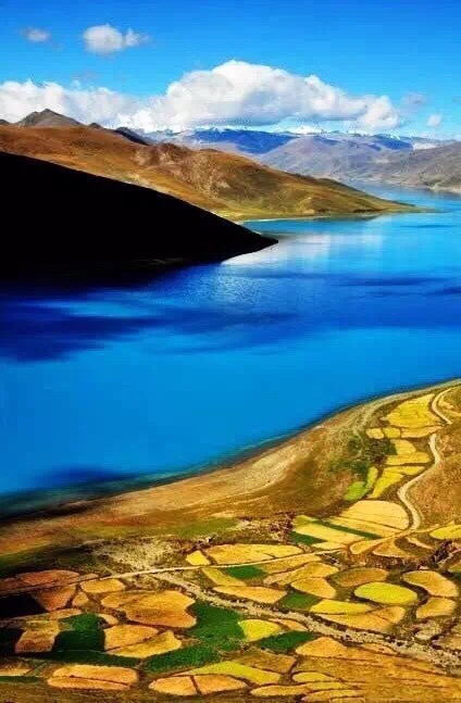 A scenic view of Shannan Jirulakang