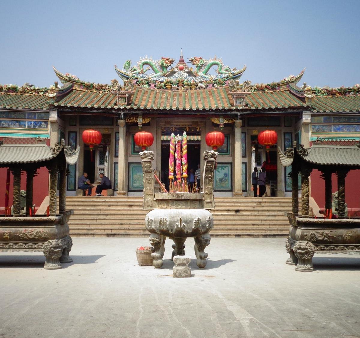 A scenic view of Shanwei Yuanshansi