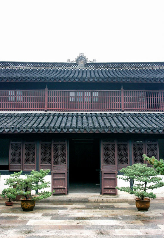 A scenic view of Shaoxing Caiyuanpei Guju