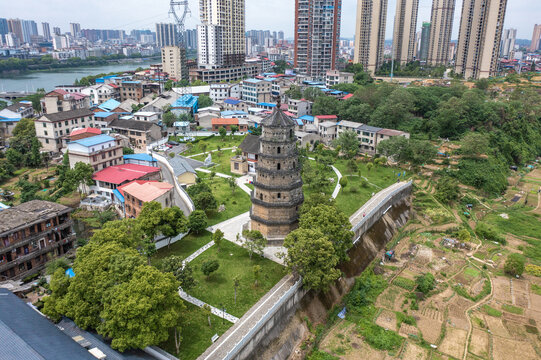 A scenic view of Shaoyang Beita