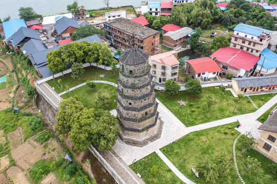 A scenic view of Shaoyang Beita