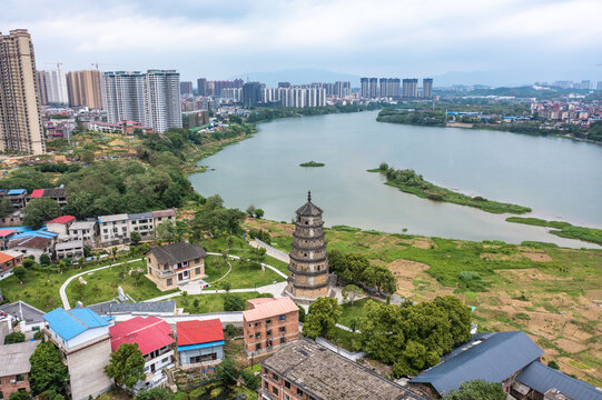 A scenic view of Shaoyang Beita