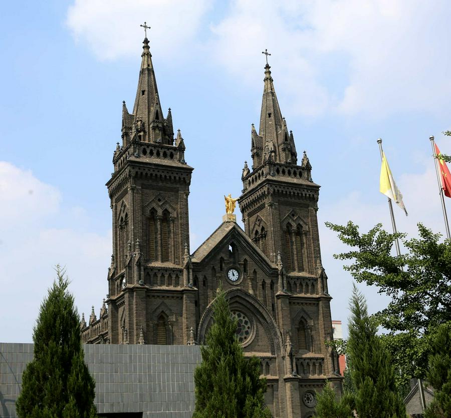 A scenic view of Shenyang Tianzhutang