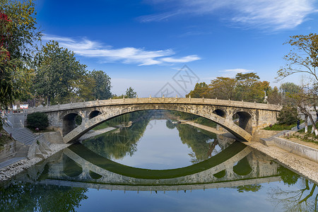 A scenic view of Shijiazhuang Anji Bridge