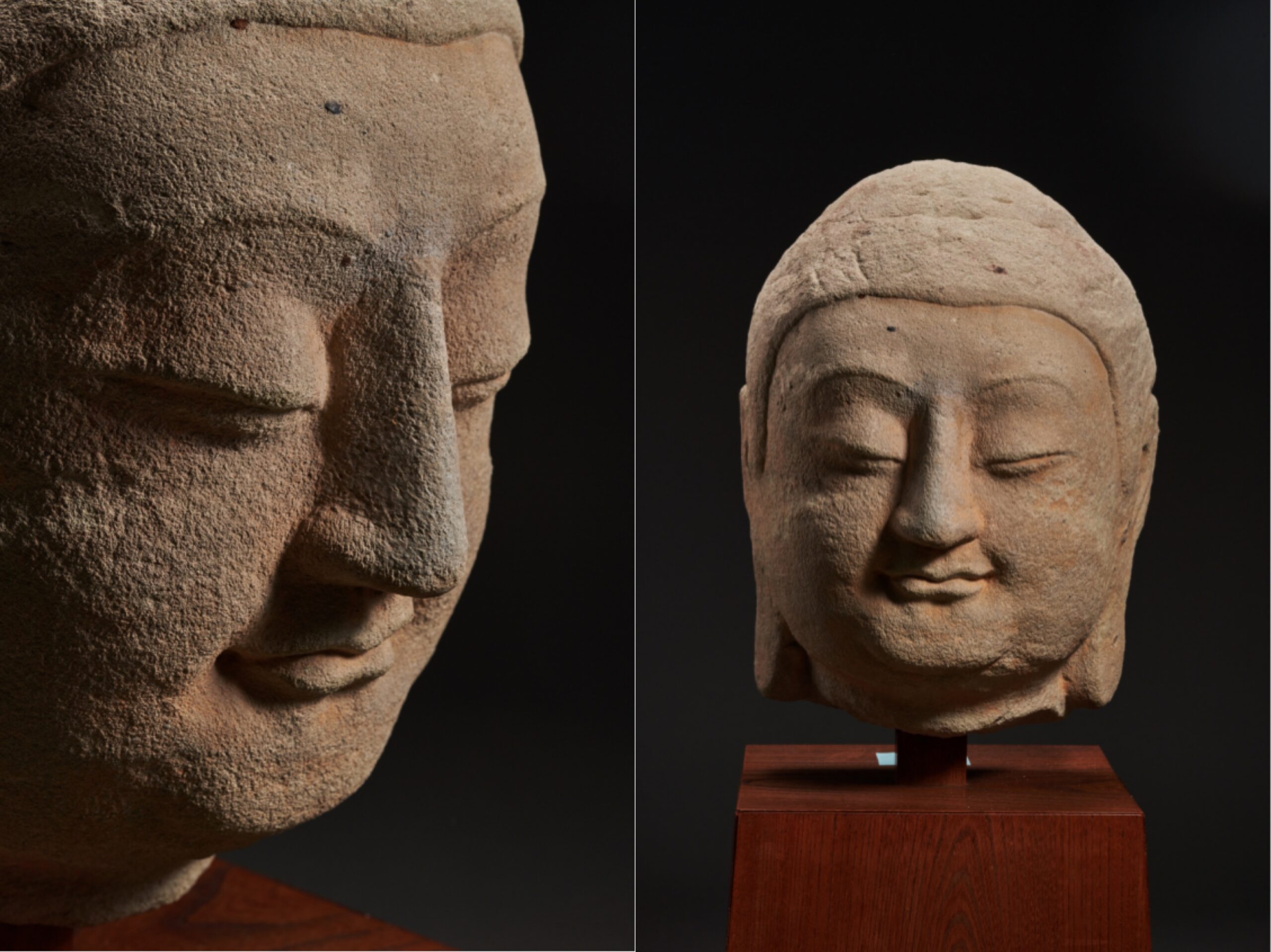 A scenic view of Shijiazhuang Fenglongshan Grottoes